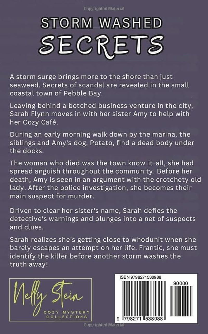 Storm Washed Secrets: A gripping fast paced small town murder mystery with unexpected twists and turns (A Pebble Bay Cozy Mystery Collection)