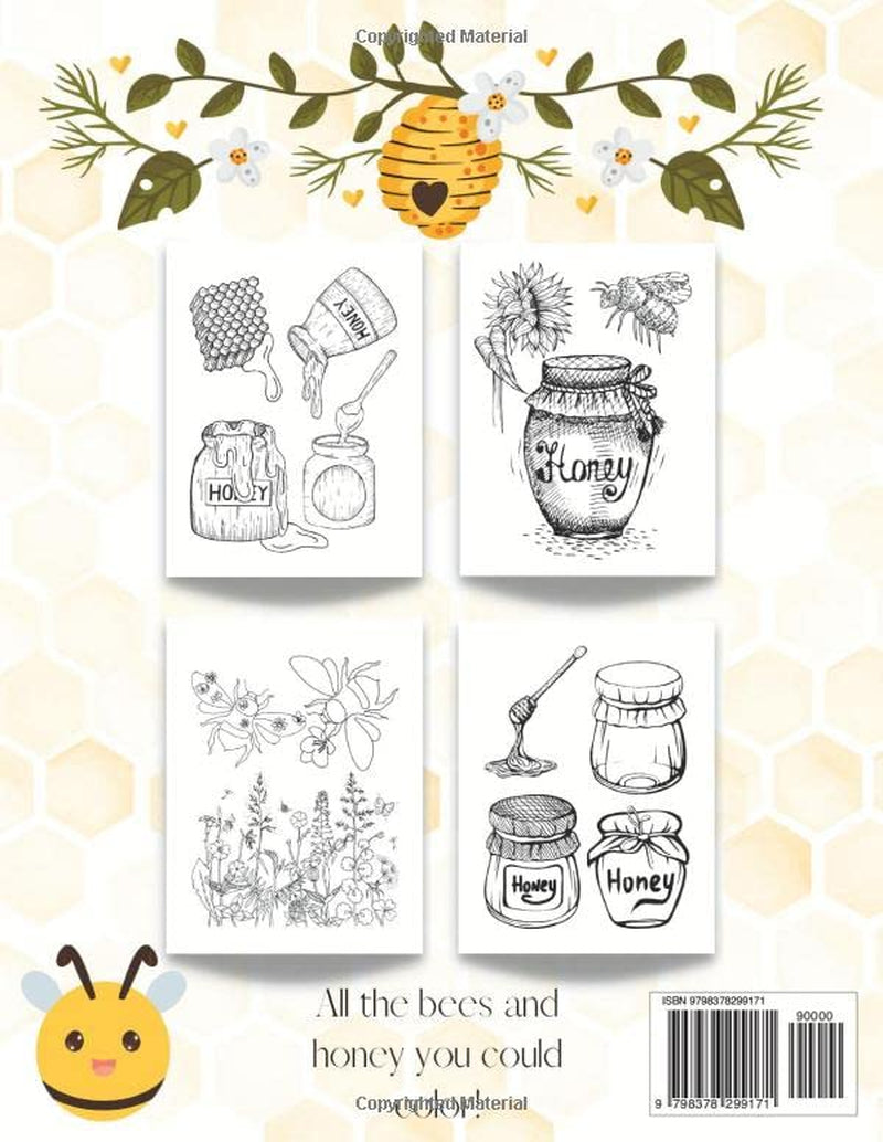 Honey Bee Coloring Book