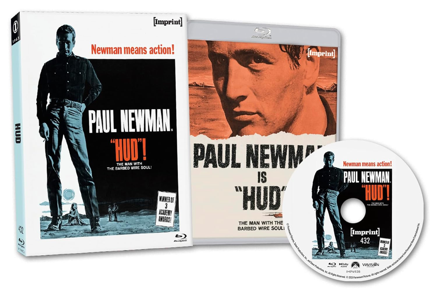 Hud - Blu-Ray Imprint Limited Edition W/Slipcover [Region All]