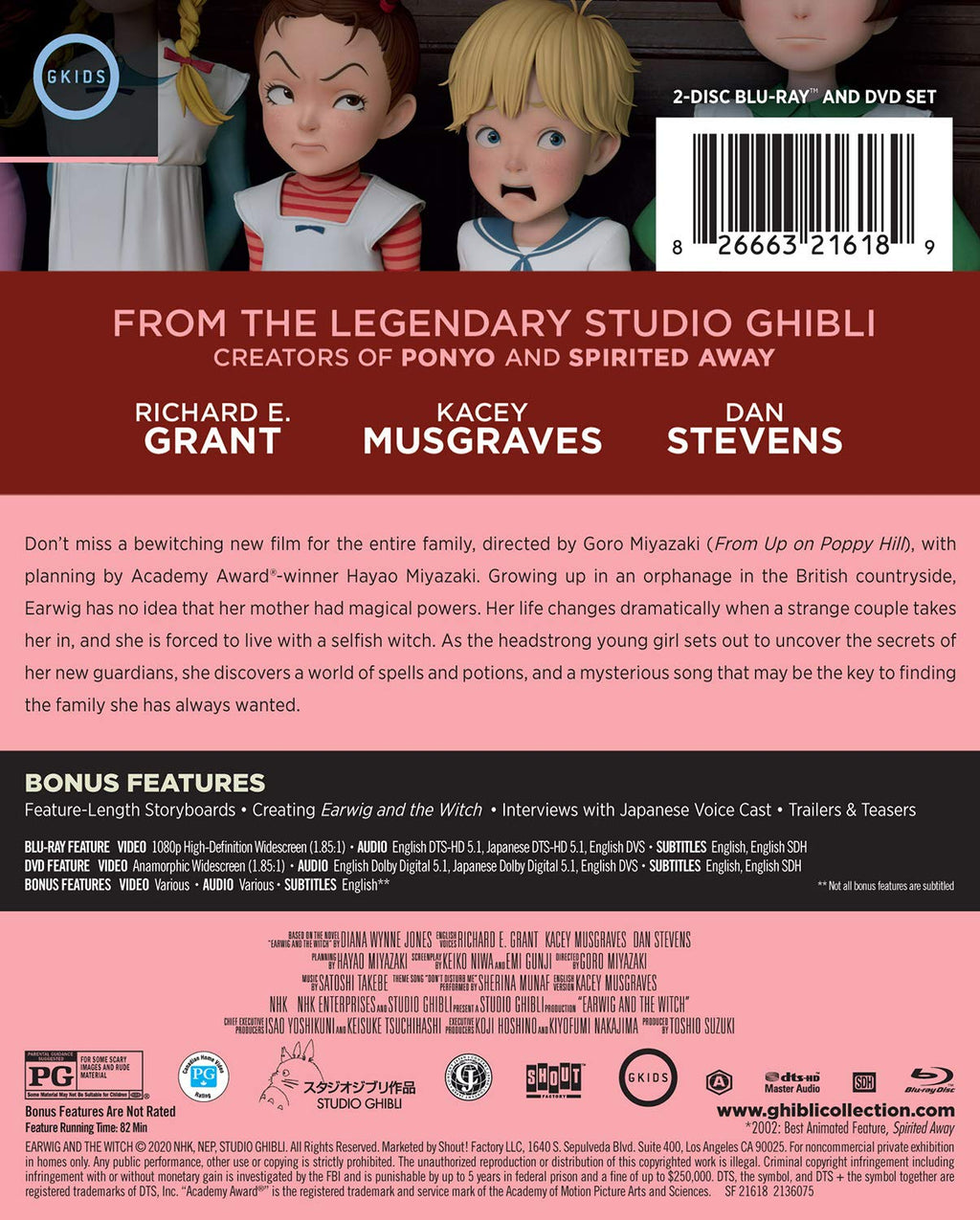 Earwig and the Witch - Limited Edition Steelbook [Blu-ray + DVD]
