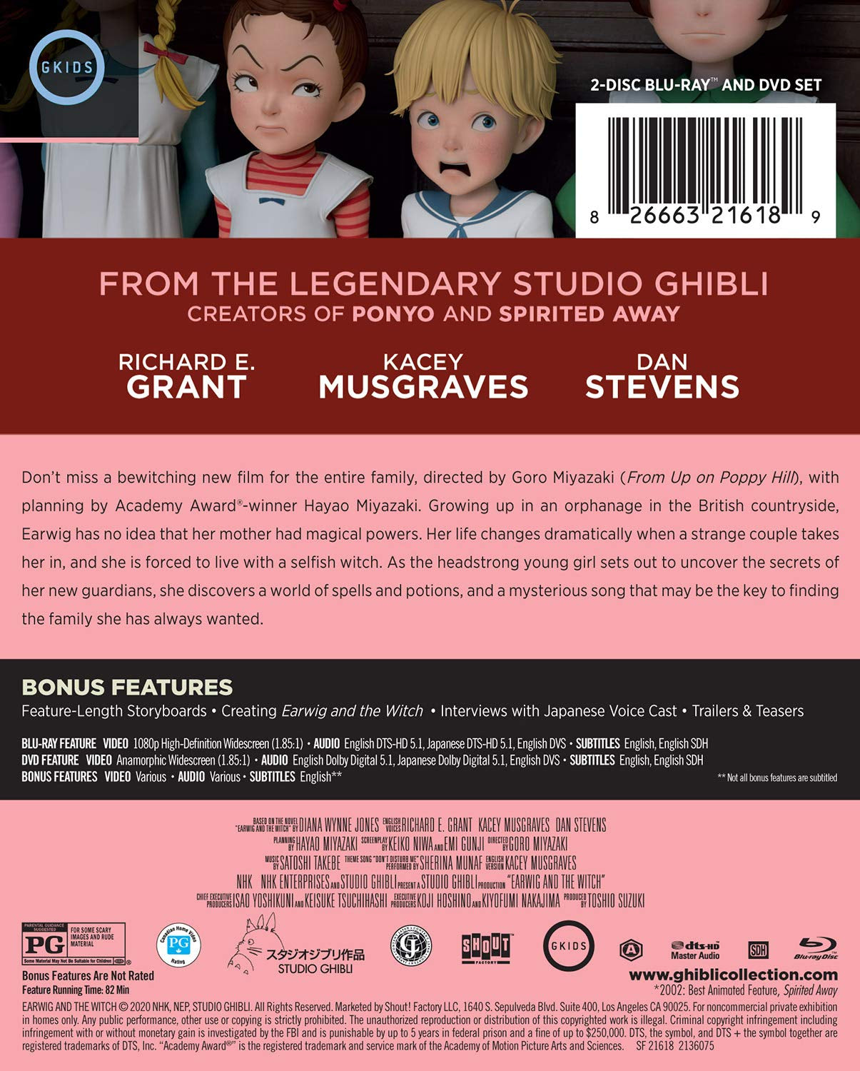 Earwig and the Witch - Limited Edition Steelbook [Blu-ray + DVD]