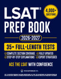 LSAT Prep Book: The Complete and Fully Updated Study Guide to Ace the New LSAT. Full-Length Practice Tests, Step-by-Step Explanations, & Test-Day Tips