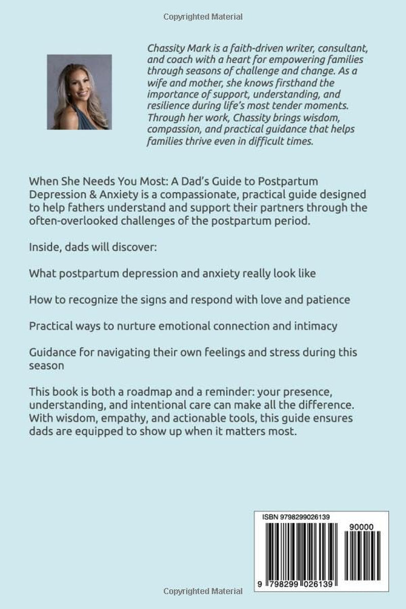 When She Needs You Most: A Dad’s Guide to Postpartum Depression & Anxiety