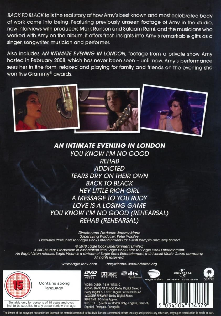 Back To Black: The Real Story Behind The Modern Classic[DVD]
