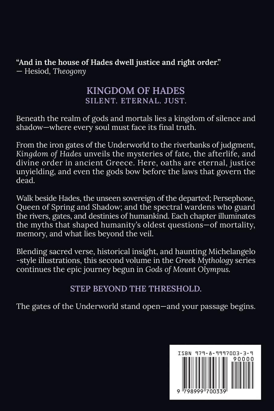 Greek Mythology: Kingdom of Hades: Underworld Myths, Chthonic Gods, and the Secrets of the Dead (Greek Mythology Series)