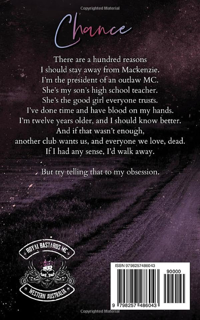 Wild Chance: An Age Gap Spicy MC Biker Romance (Royal Bastards MC: Western Australia)