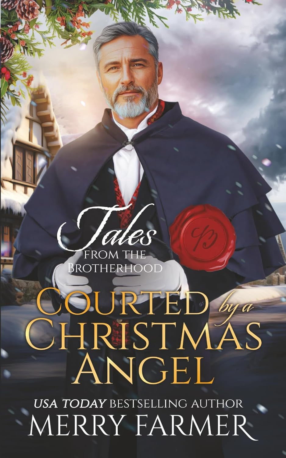 Courted by a Christmas Angel (Tales from the Brotherhood)
