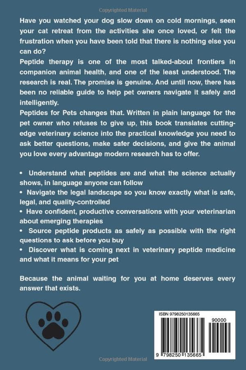 Peptides For Pets: How Emerging Research is Supporting Joint Health, Mobility, and Overall Wellness for the Animals You Love