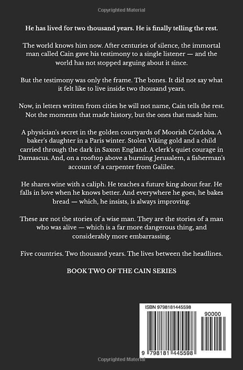 Cain & The Letters: Cain Series book 2