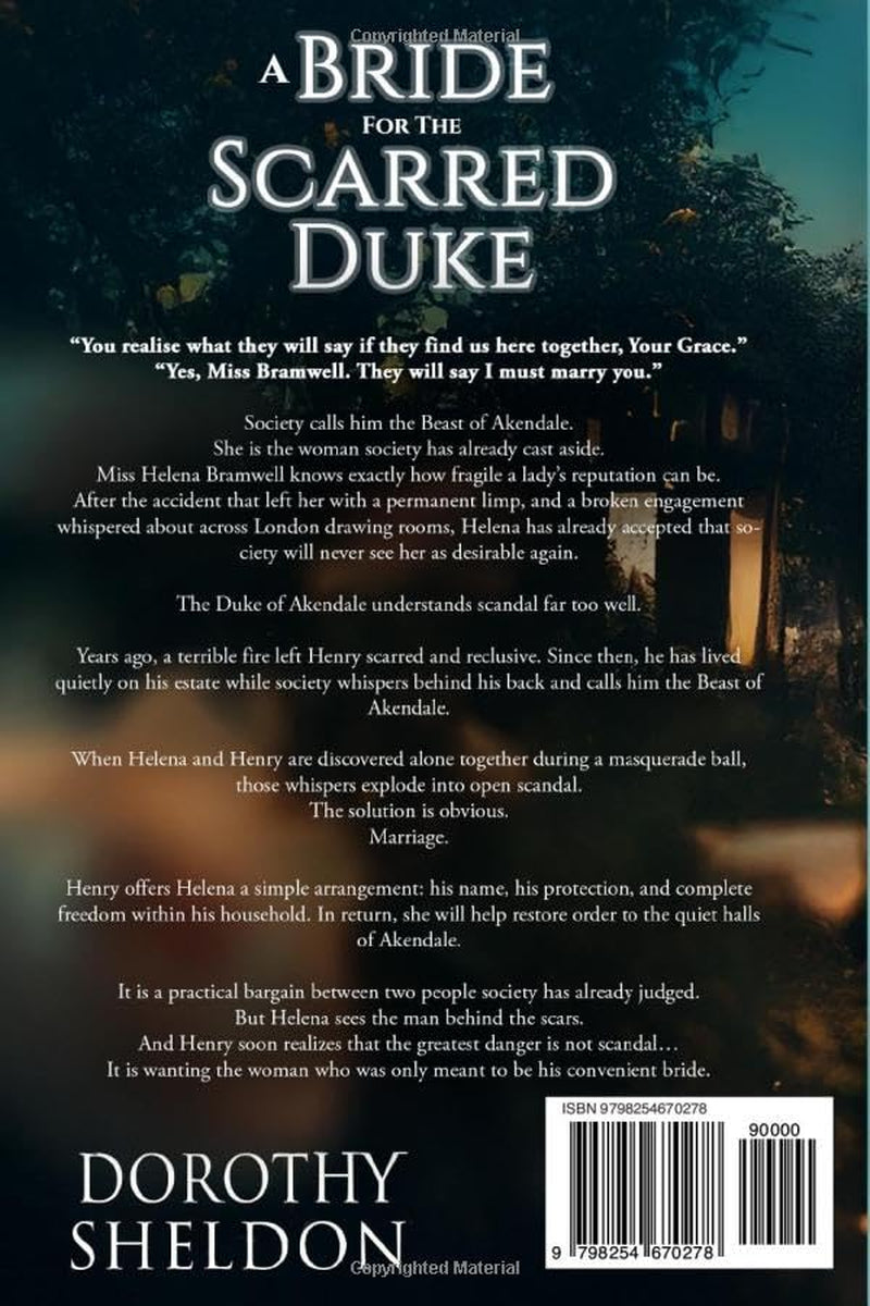 A Bride for the Scarred Duke: A Historical Regency Romance Book (Lords in Waiting)