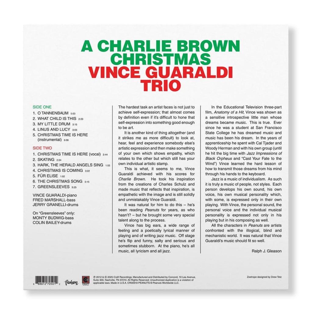 A Charlie Brown Christmas (60th Anniversary) [Zoetrope LP]