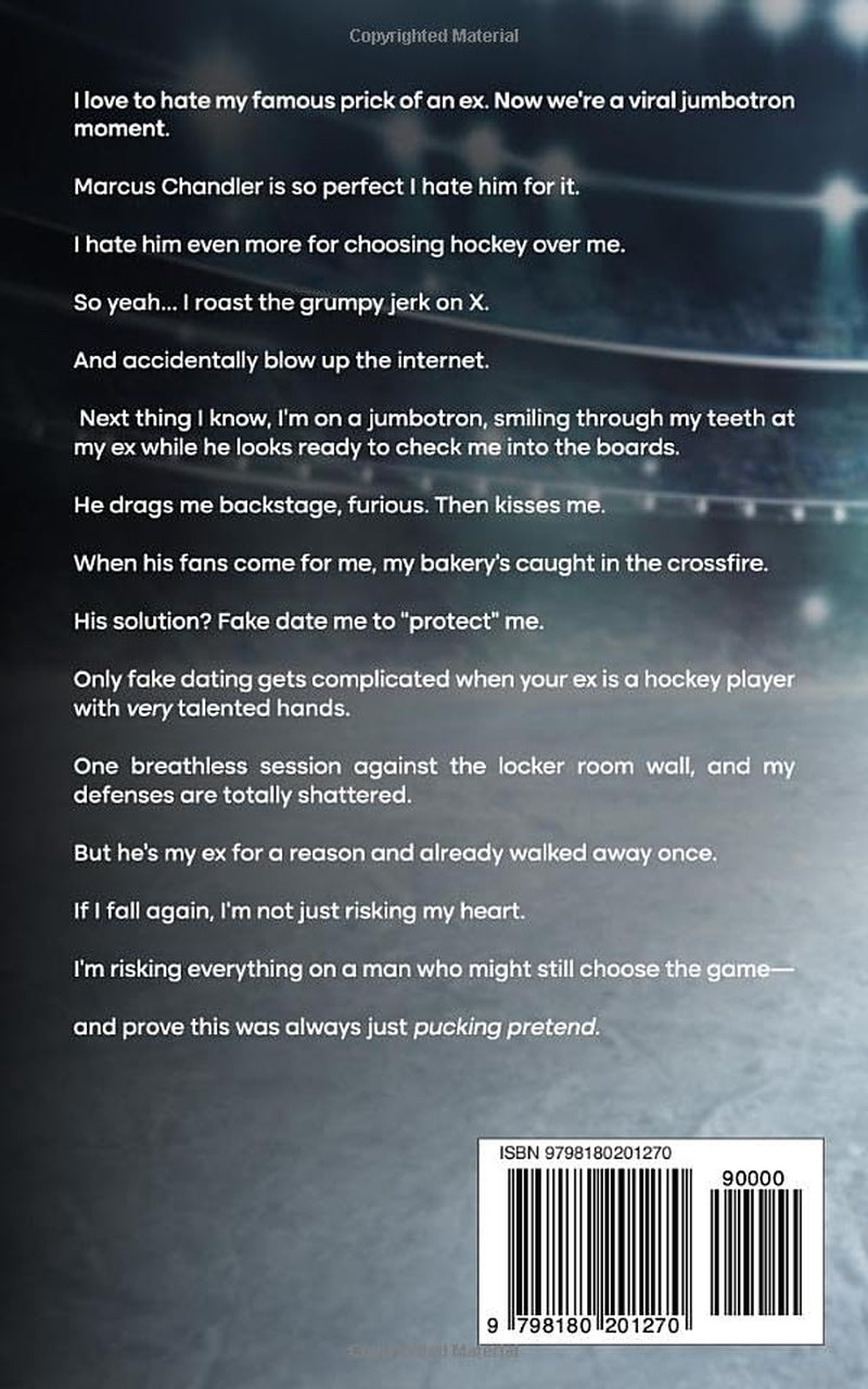 Pucking Pretend: An Enemies to Lovers Second Chance Sports Romance (Metro Raptors)