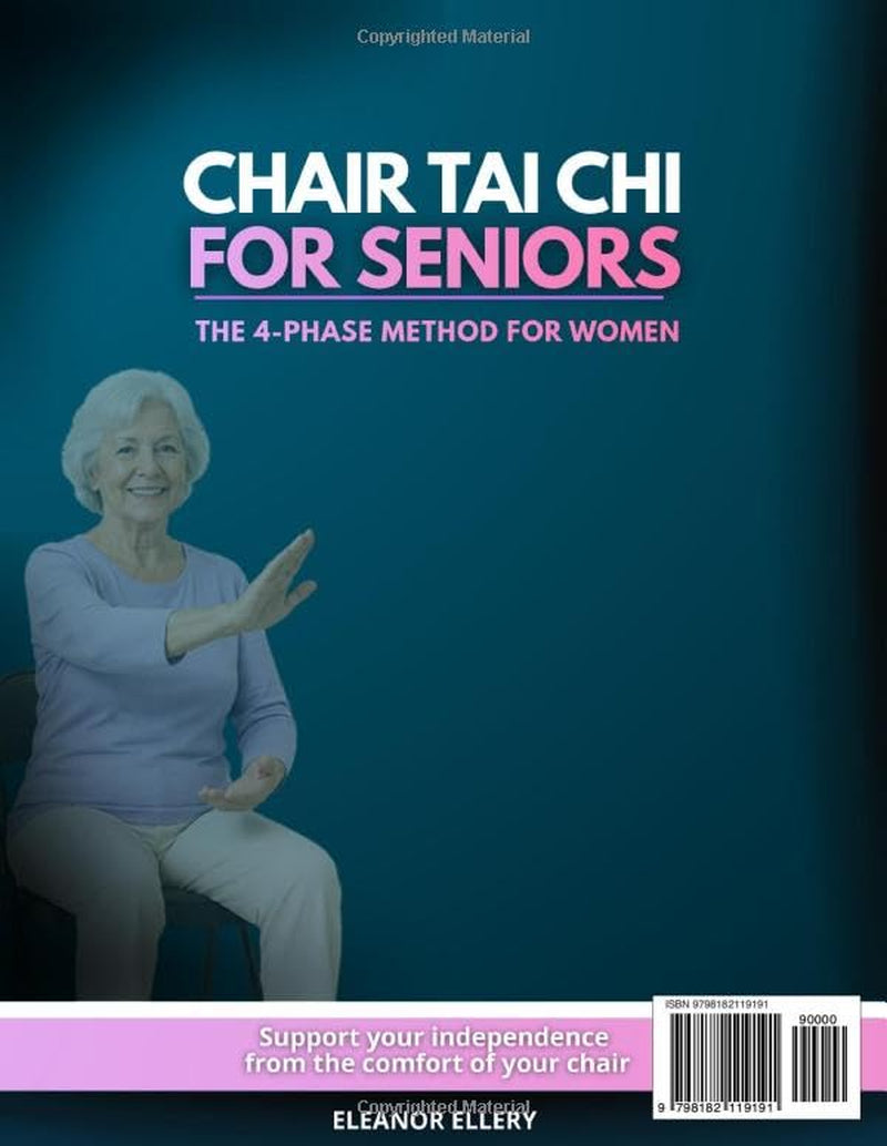 Chair Tai Chi for Seniors with Back Pain: 10-Minute Daily Seated Exercises to Ease Back Pain, Stay Independent & Improve Flexibility Without a Gym | Large Print with Video Guide Included