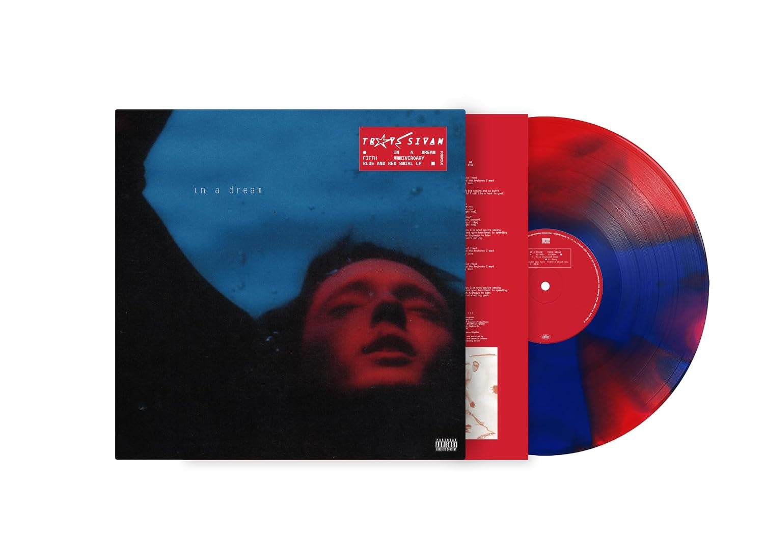 In A Dream 5 Year Anniversary Red/Blue Swirl EP