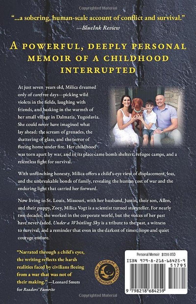 Under a Whistling Sky: A Girl's Journey Through a War-Torn Childhood