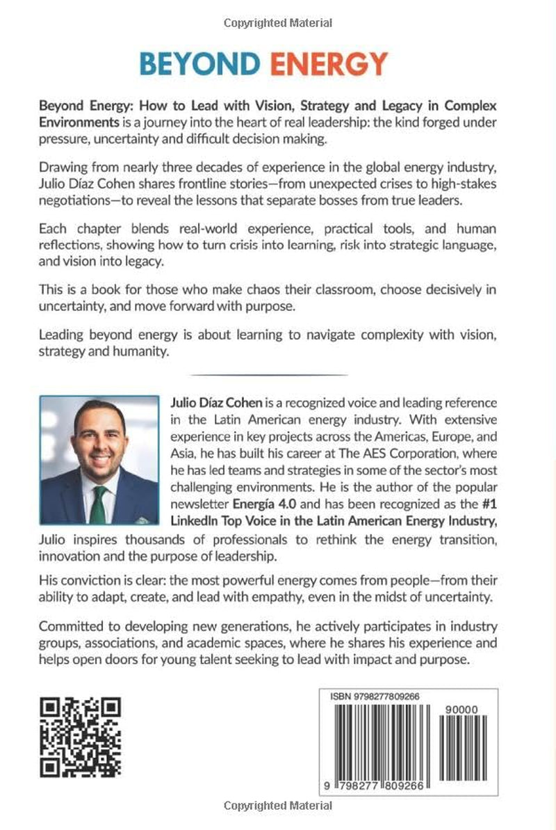 Beyond Energy: How to Lead with Vision, Strategy, and Legacy in Complex Environments