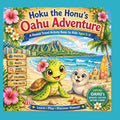 Hoku the Honu’s Oahu Adventure: A Hawaii Travel Activity Book for Kids Ages 5–8 | Puzzles, Coloring, Mazes, and Island Adventures
