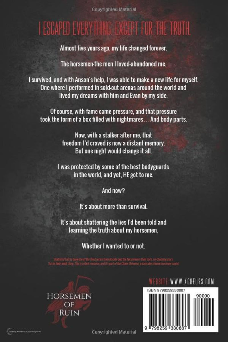 Shattered Lies: A Dark Romance (Horsemen of Ruin)