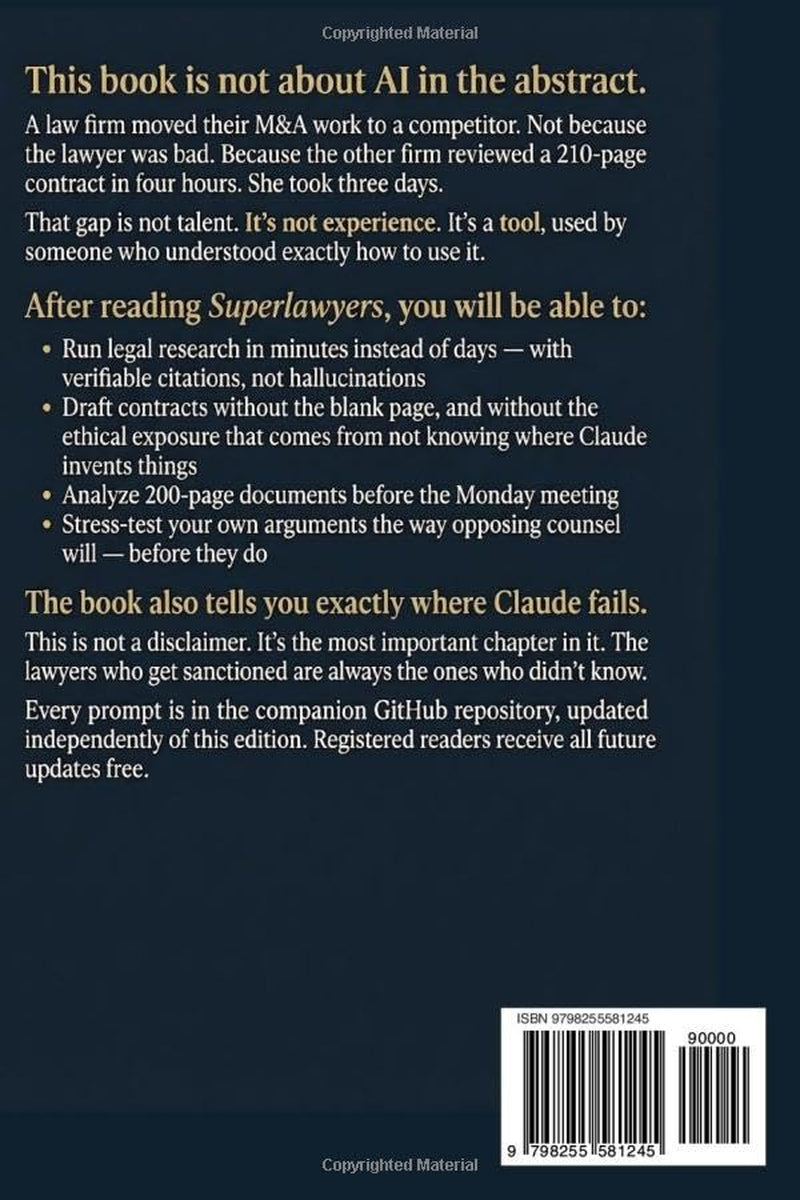 SUPERLAWYERS: How Claude Makes You the Best Lawyer in the Room