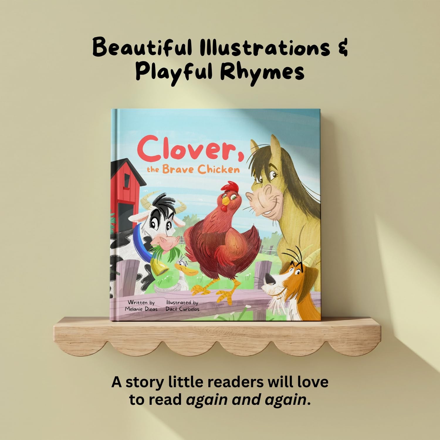 Clover, the Brave Chicken