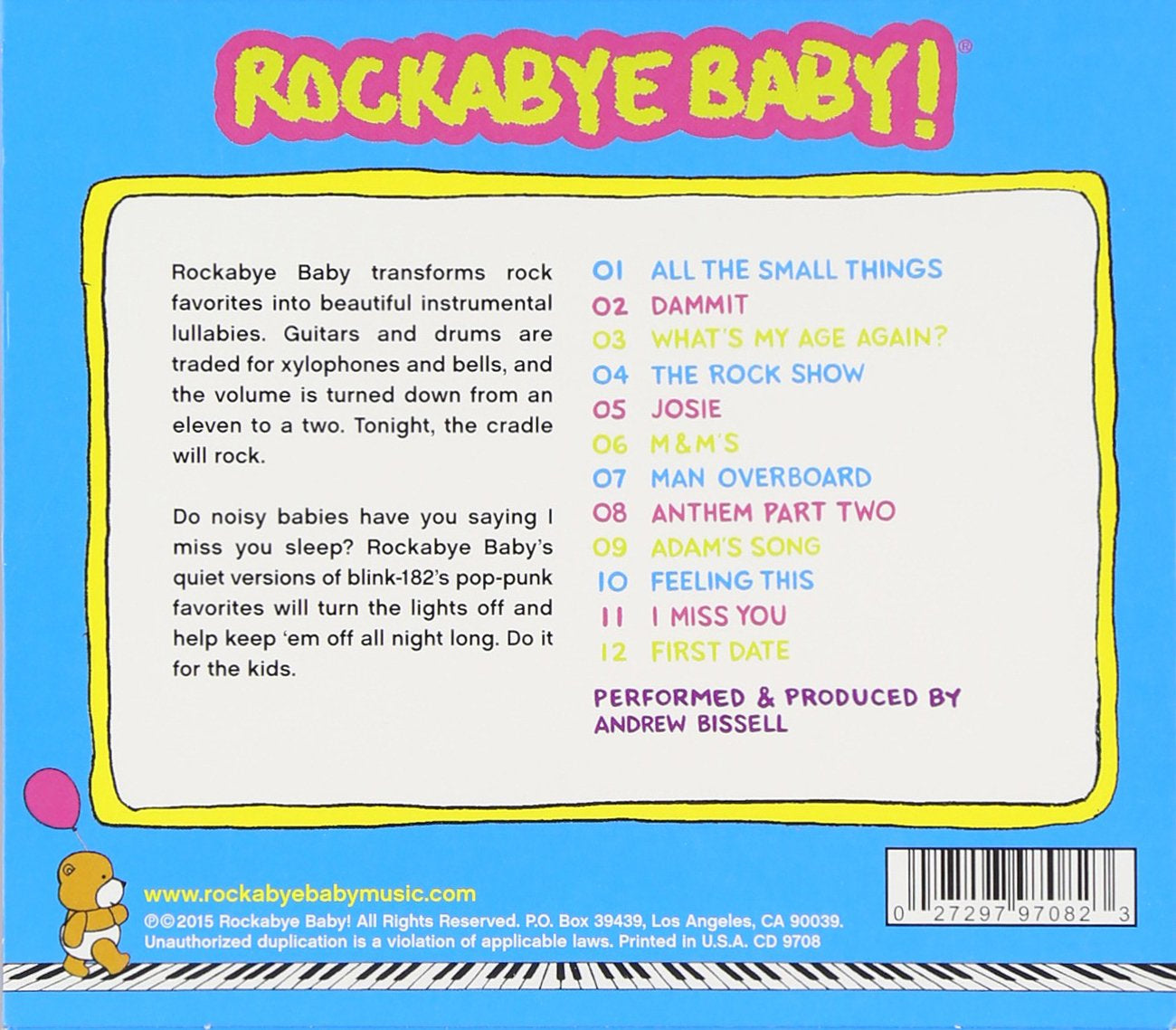 Lullaby Renditions of Blink 182