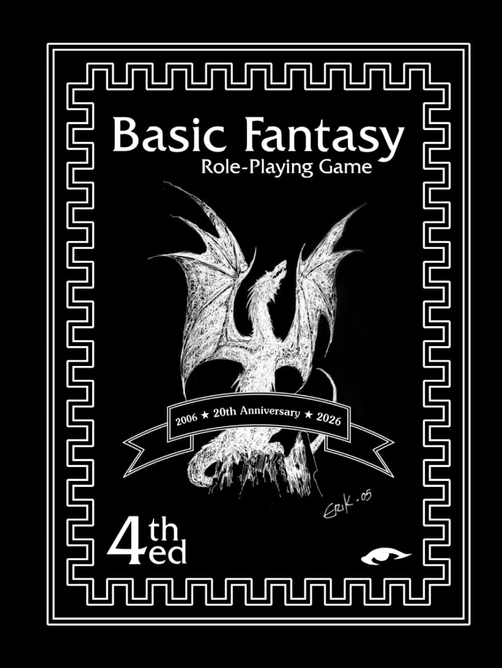 20th Anniversary Basic Fantasy RPG Core Rules 4thEd