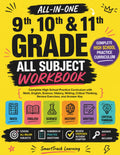 9th, 10th and 11th Grade All Subject Workbook: Complete High School Practice Curriculum with Math, English, Science, History, Writing, Critical Thinking, Review Exercises, and Answer Key