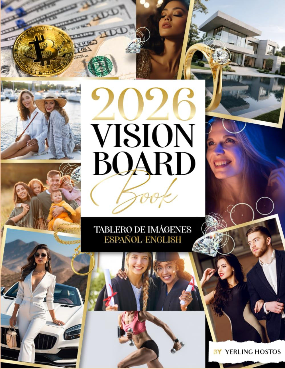 Vision Board Book 2026: Tablero de Imágenes (Spanish Edition)