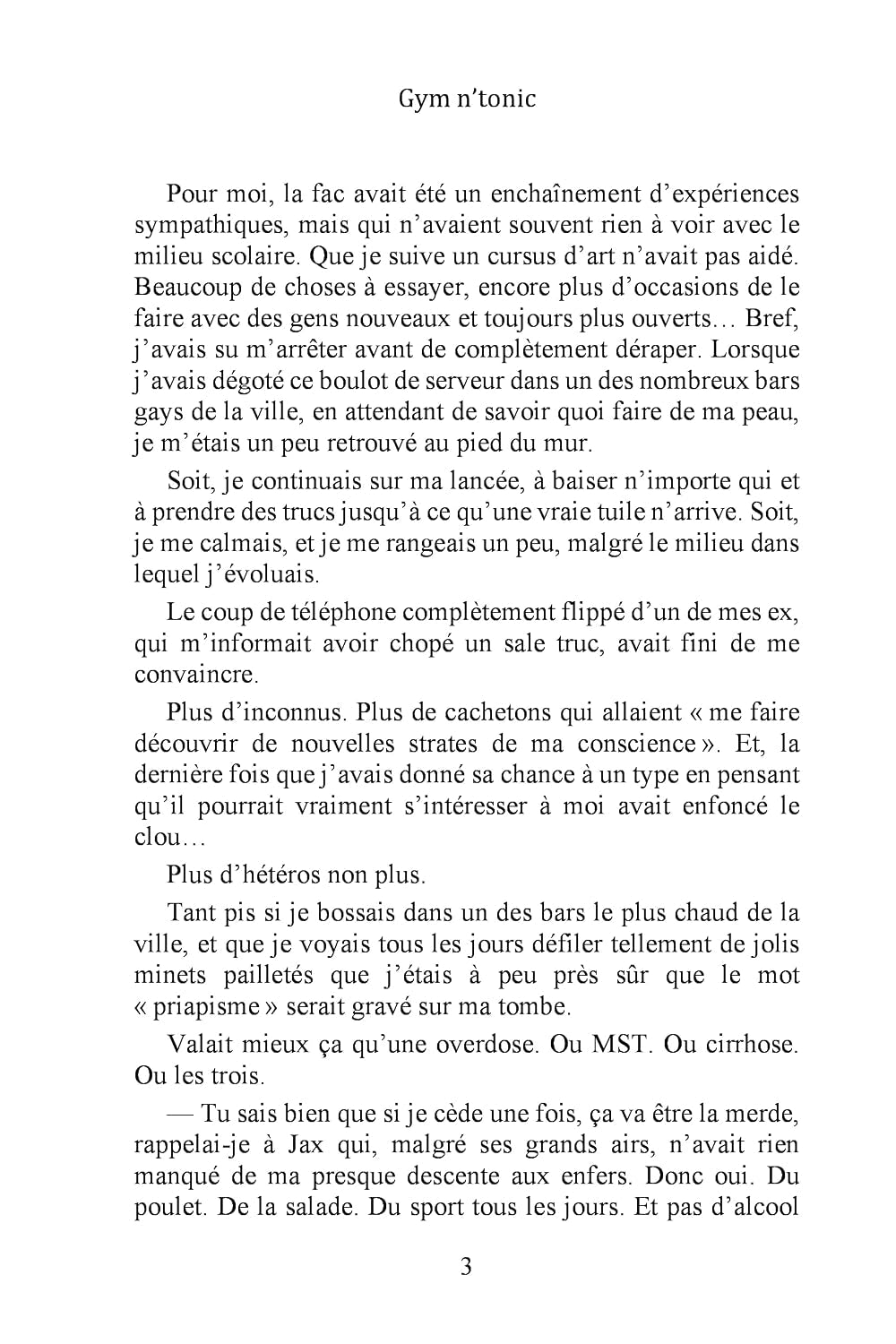 Gym n'tonic (French Edition)