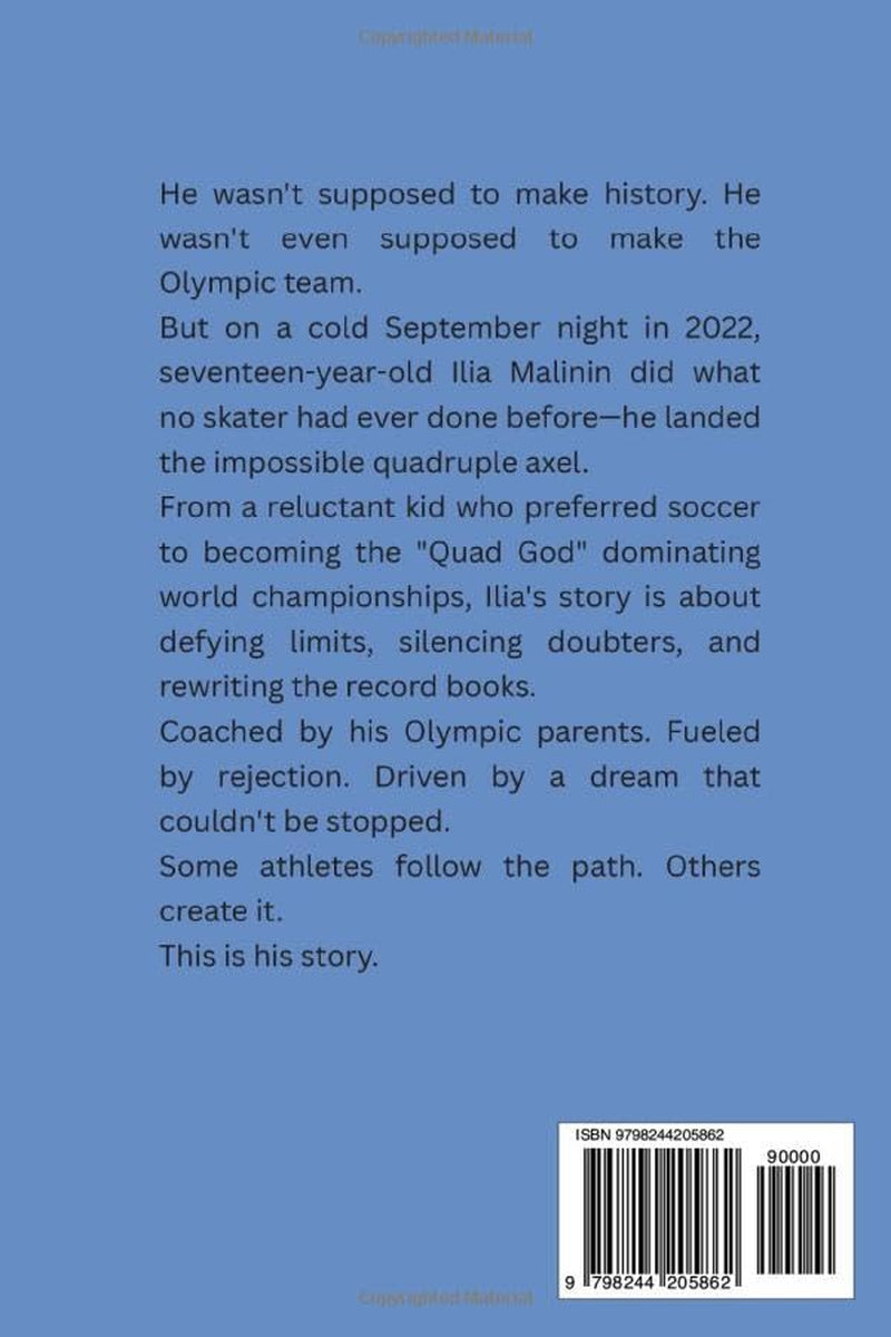ILIA MALININ : Flying Higher Than Anyone: From Training with Olympic Parents to Breaking World Records on Ice.
