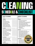Cleaning Schedule and Checklist: Household Cleaning Planner with Daily, Weekly, and Monthly Schedules for a Tidy and Organized Home (Home & Life Organizers)