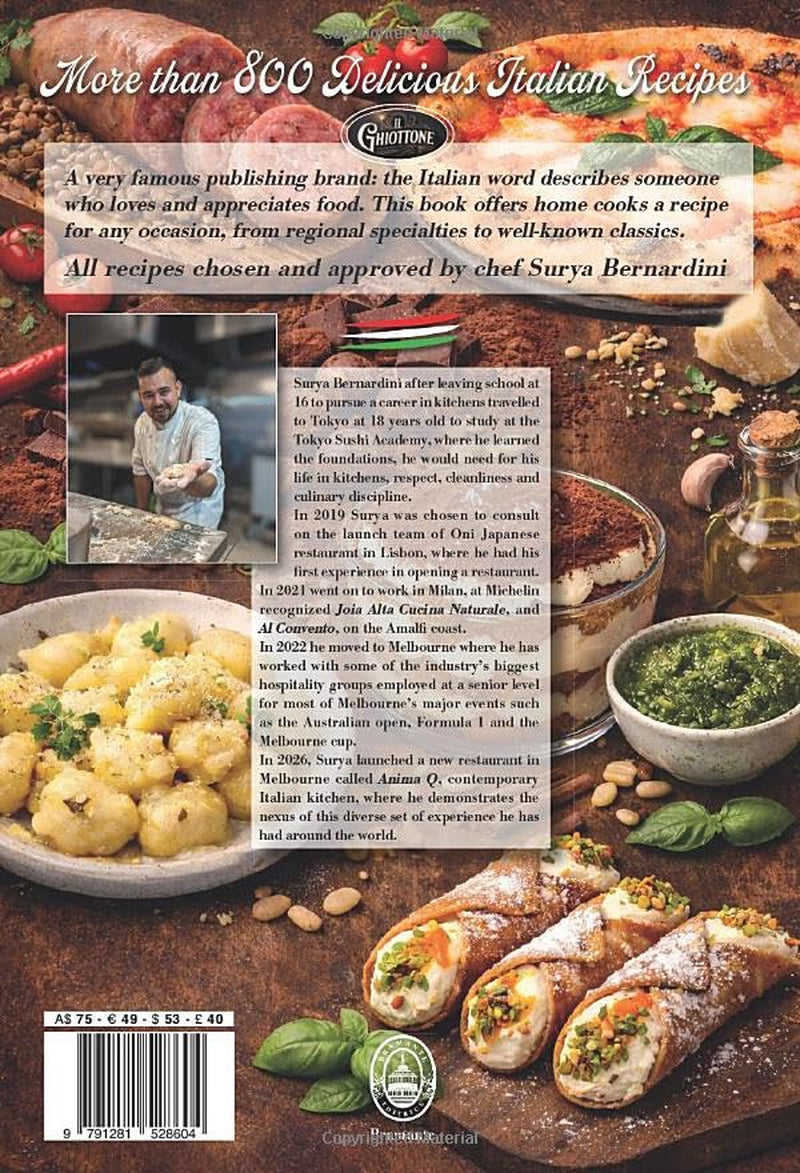 The Bible of Italian regional recipes (Il Ghiottone)