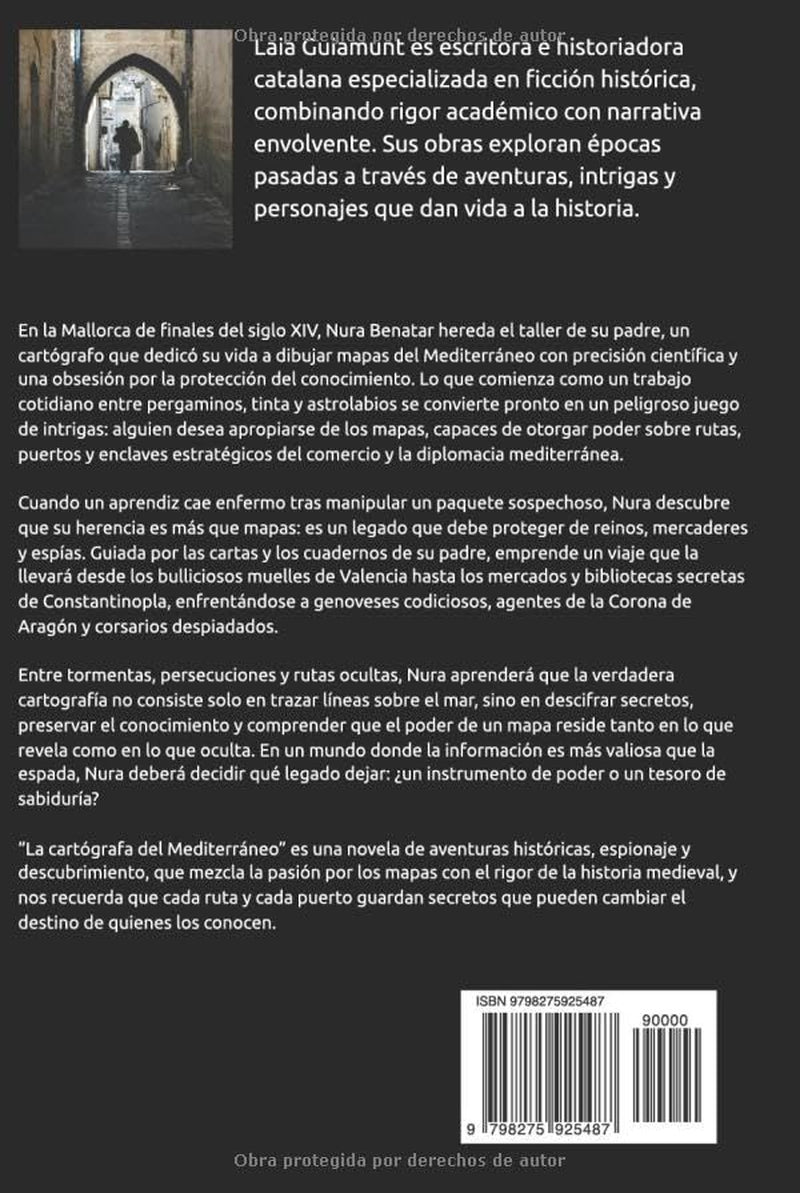 LA CARTÓGRAFA DEL MEDITERRÁNEO (Spanish Edition)