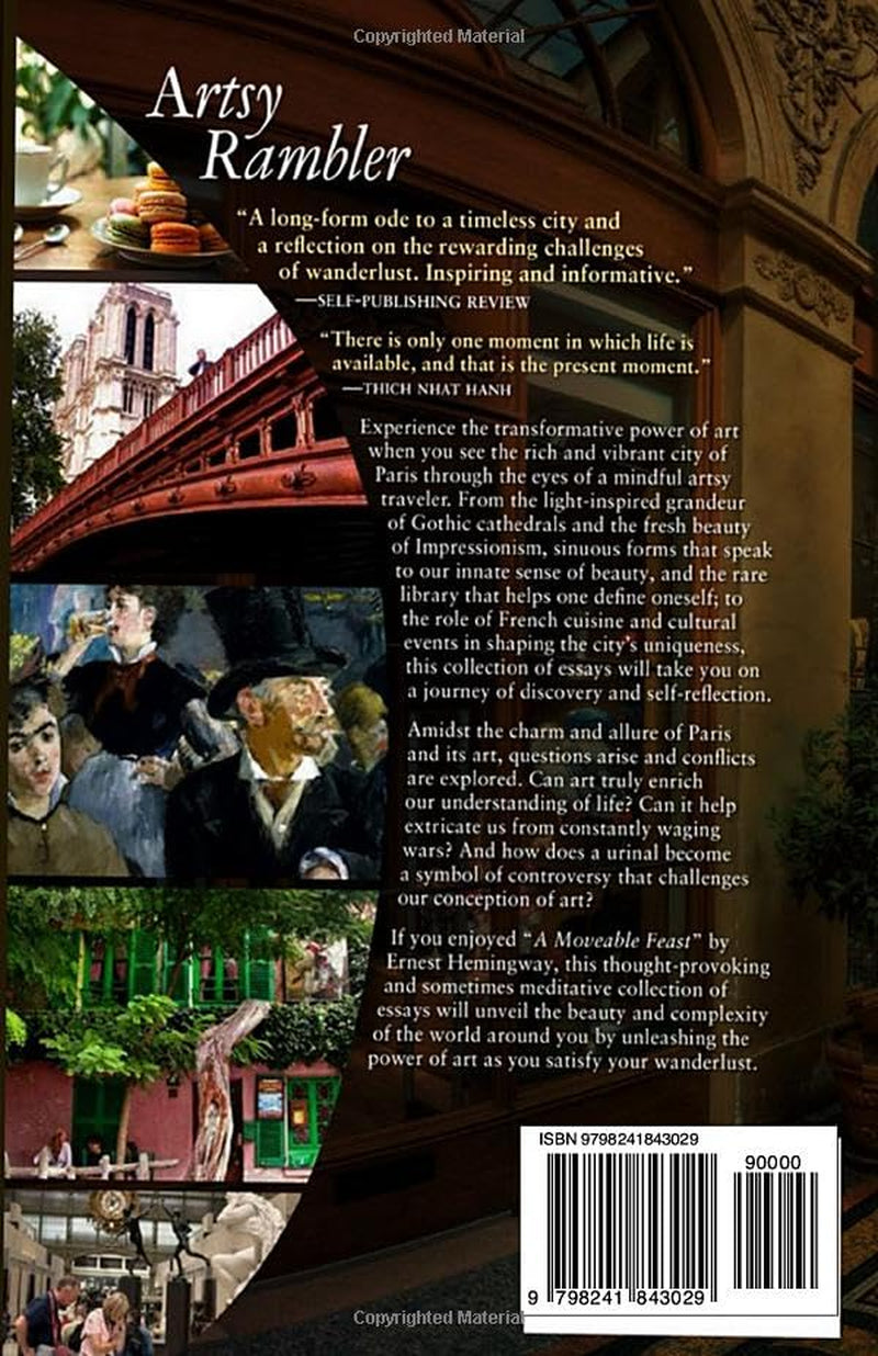 Artsy Rambler: Mindful Journeys to Paris and Beyond