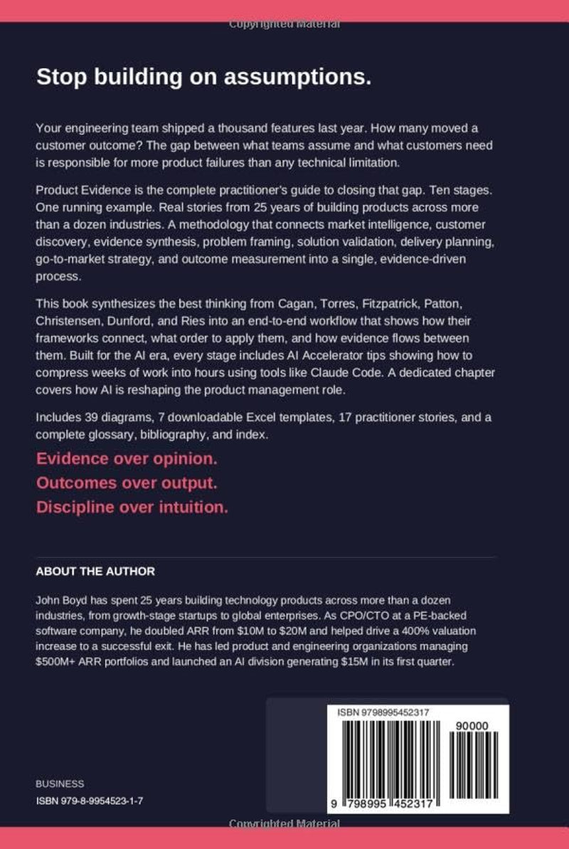 Product Evidence: The Playbook to Build Winning Products