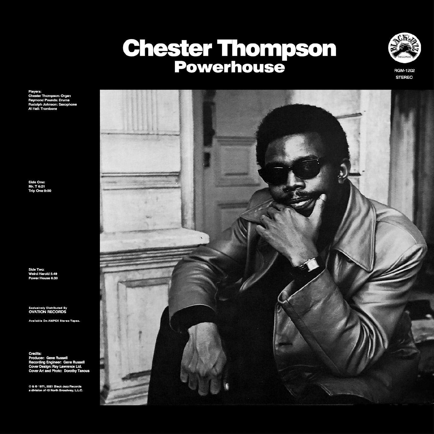 Powerhouse (BLUE WITH BLACK SWIRL VINYL)