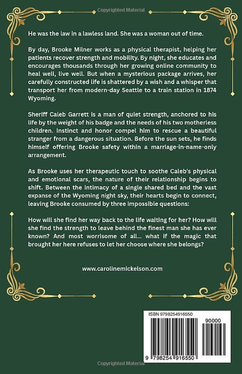The Sheriff's Borrowed Bride (Connected Hearts Time Travel Romance)