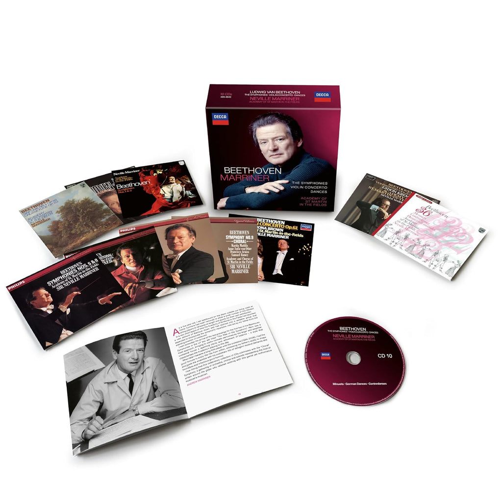 Marriner Conducts Beethoven [10 CD]