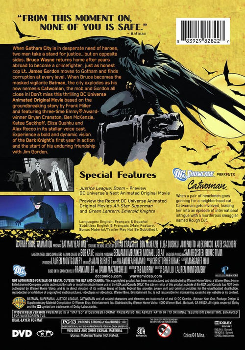DCU Batman Year One [DVD]