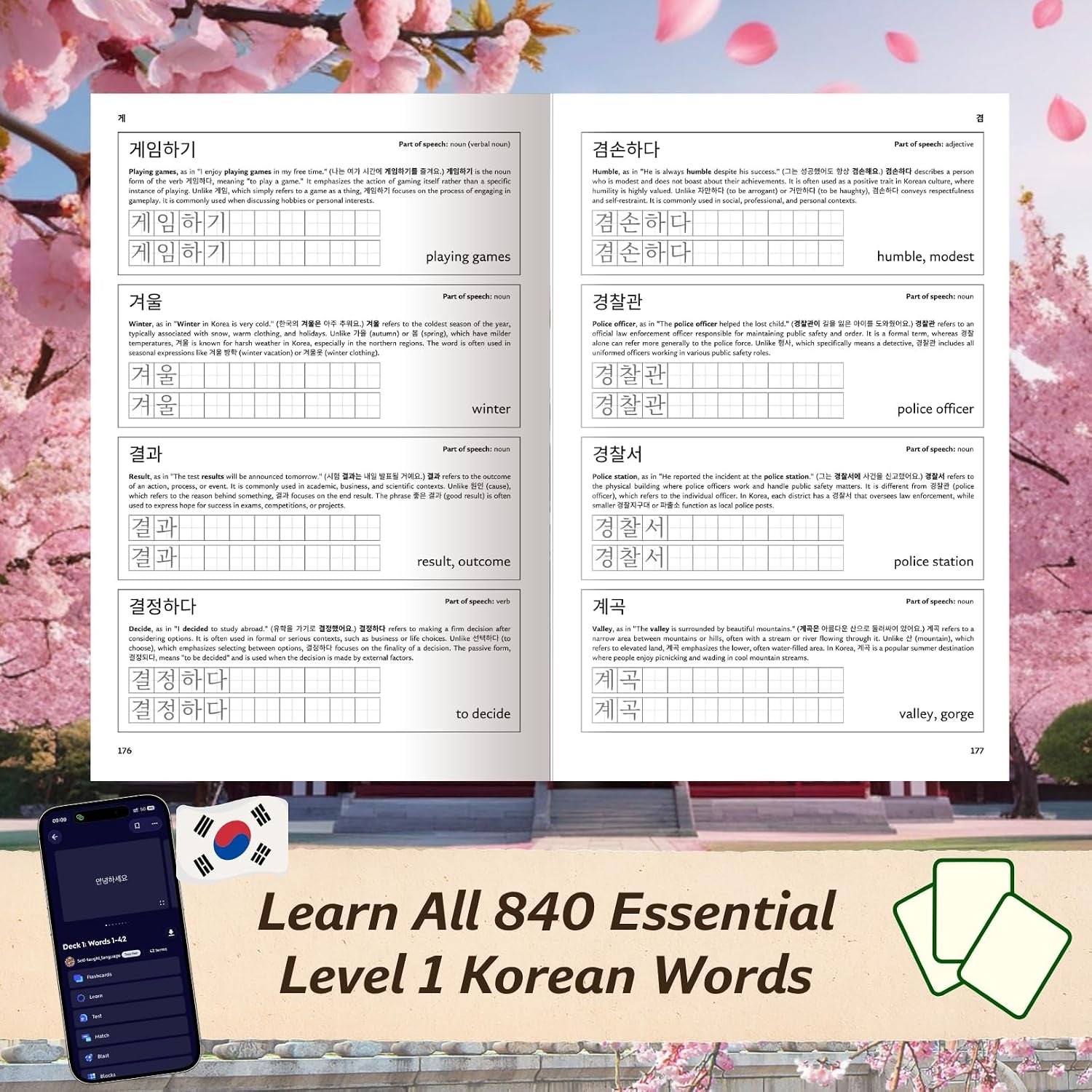 The Only Book You Need to Learn Korean: 3 Books in 1: Speak Korean in 30 Days and Perfect Essentials Within a Year