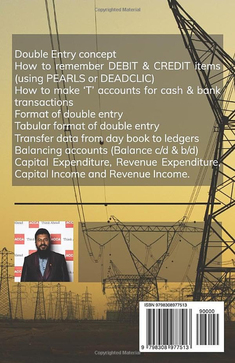 Double Entry Bookkeeping Accounting: Easily remember Debit and Credits of Accounting and balancing accounts with video lectures
