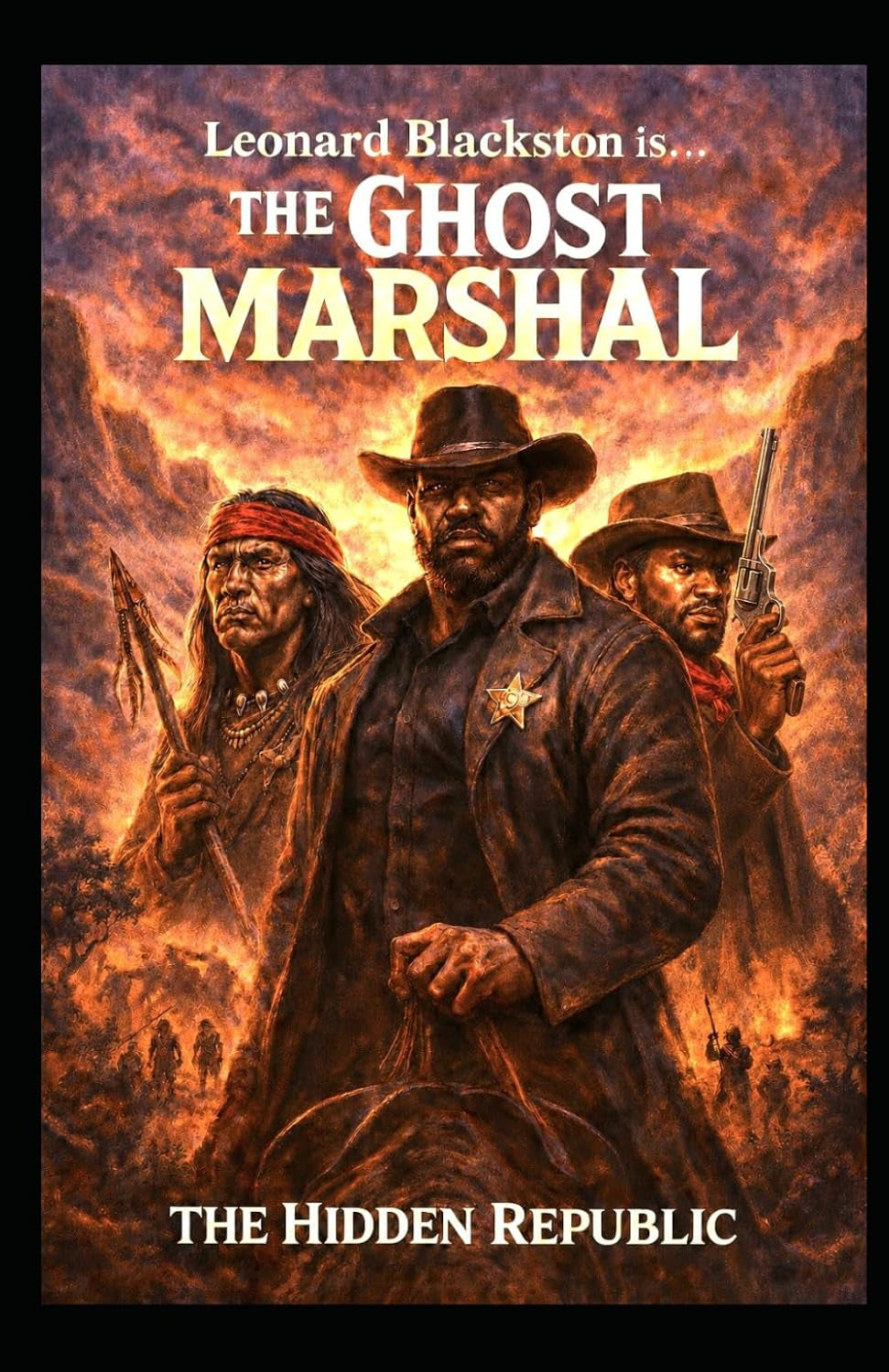 Leonard Blackston is The Ghost Marshal: The Hidden Republic