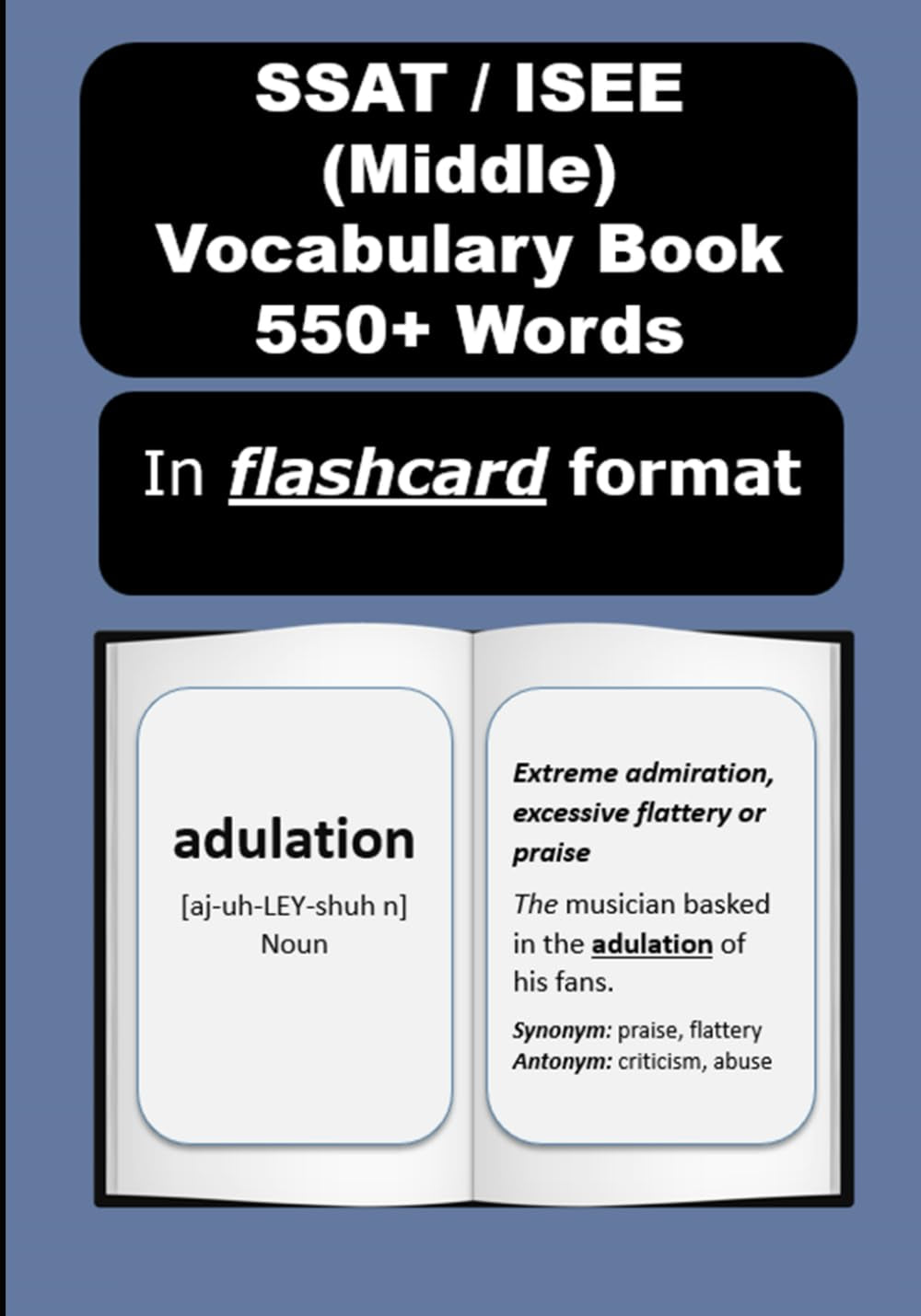 SSAT / ISEE (Middle) Vocabulary Book 550+ Words