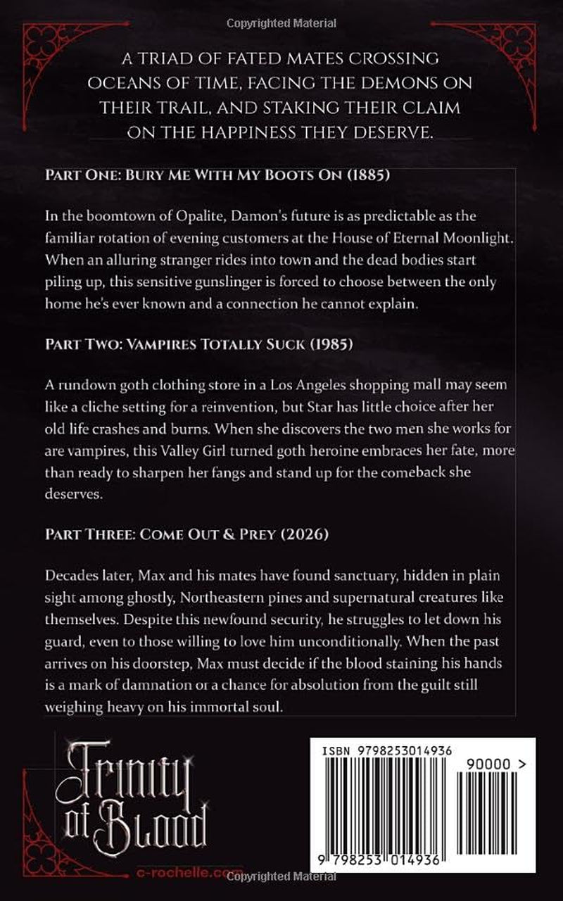 Trinity of Blood: The Complete Saga: An MM to MMF Vampire Romance (Strange Vacationland)