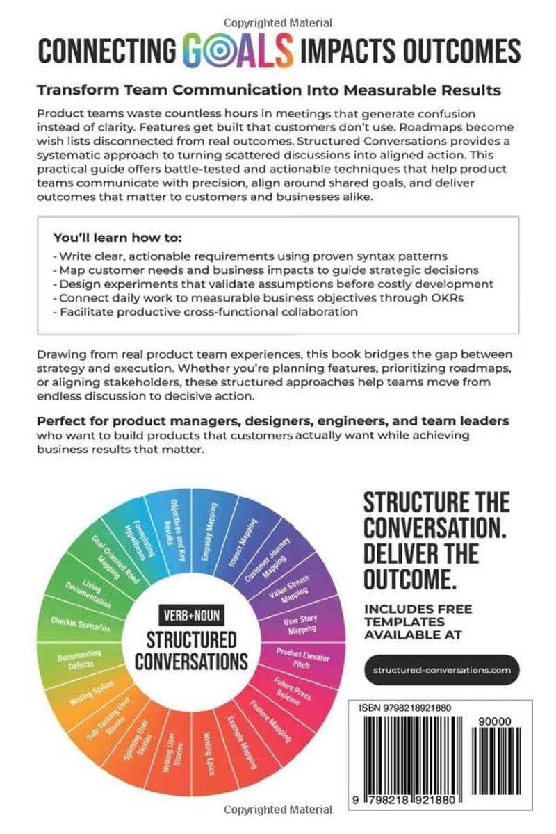 Connecting Goals to Impacts and Outcomes: Harnessing Structured Conversations for Customer-Driven Value Delivery
