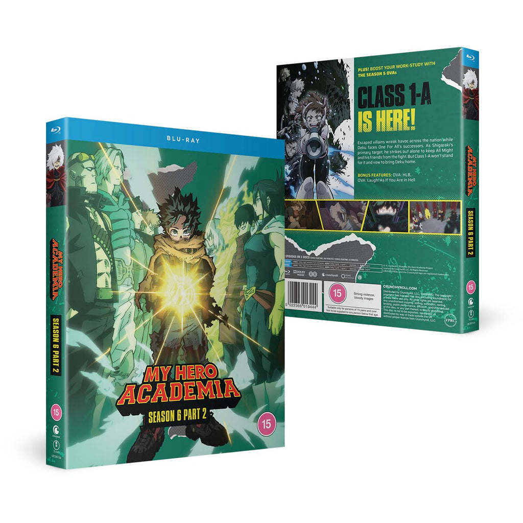 My Hero Academia - Season 6 Part 2 [Blu-ray] [Region A & B]