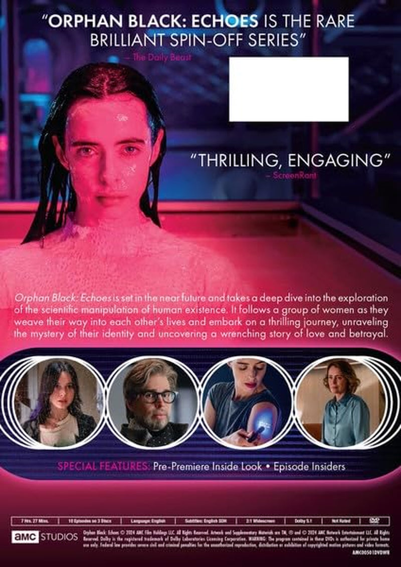 Orphan Black: Echoes - Season 1 [DVD]