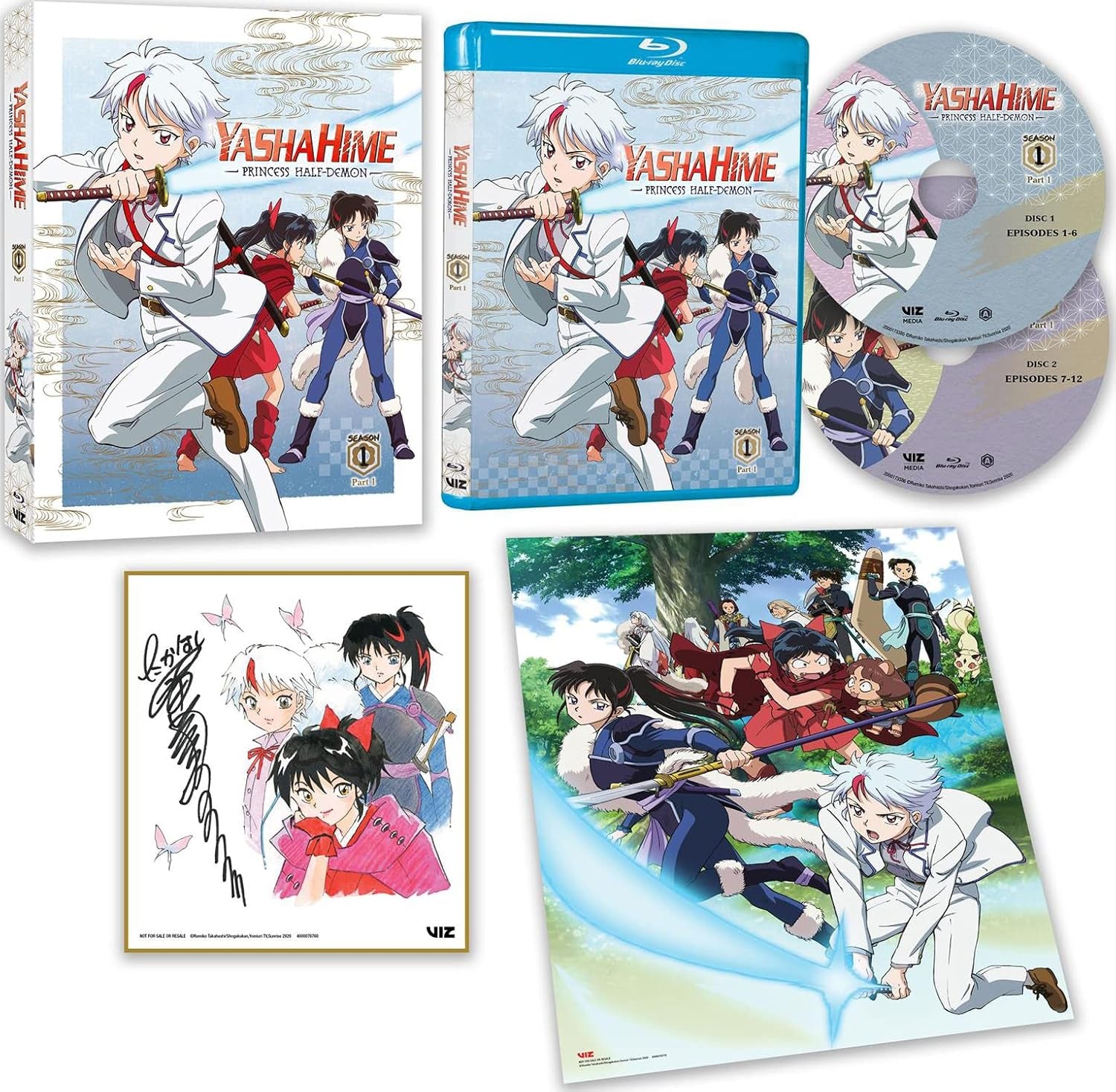 Yashahime: Princess Half-Demon Season 1 Pt 1 Limited Edition (BD) [Blu-ray]