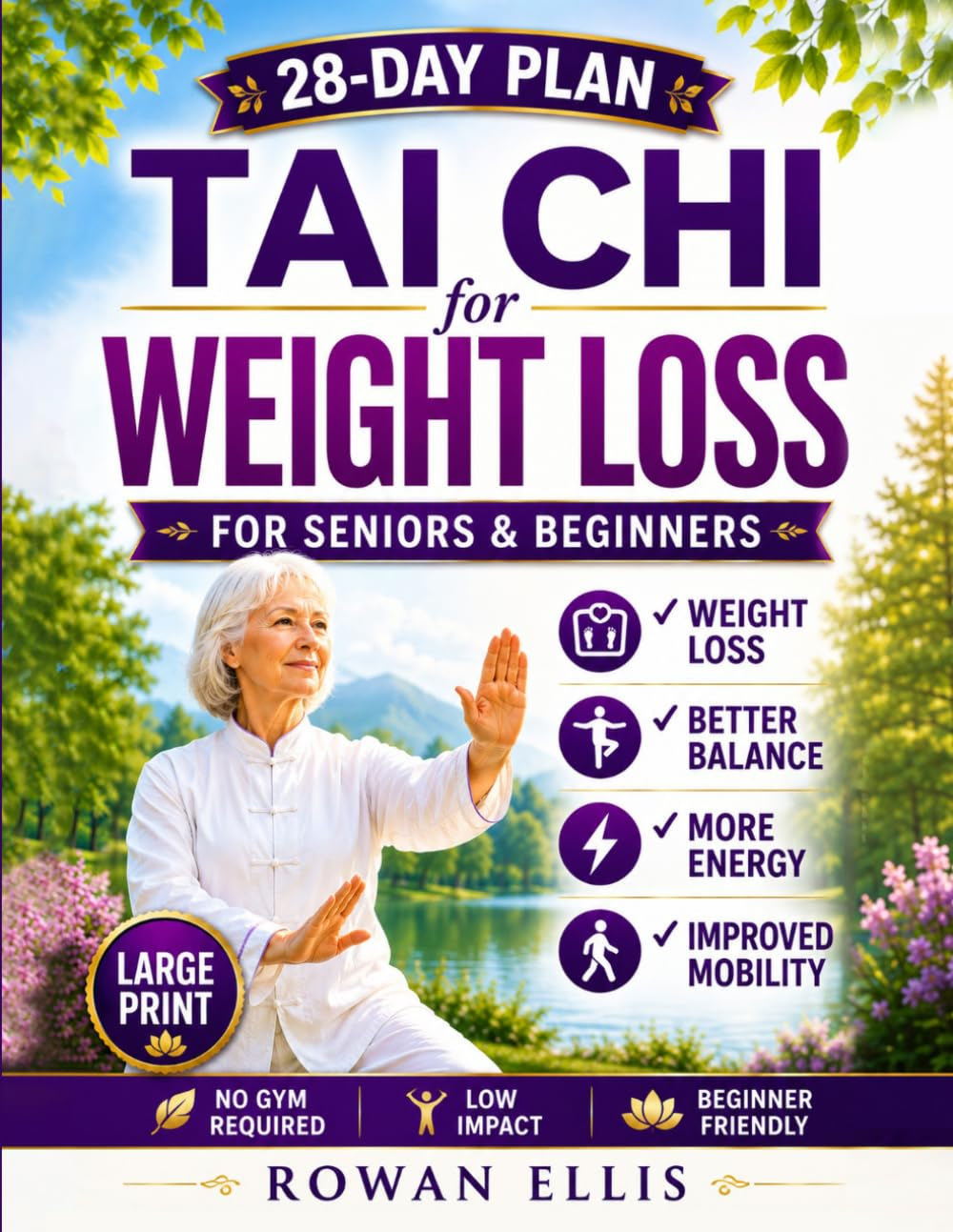 Tai Chi for Weight Loss: Step-by-Step Tai Chi Routines to Lose Fat, Improve Balance, and Support a Healthy Weight—No Gyms or Intense Exercise Required