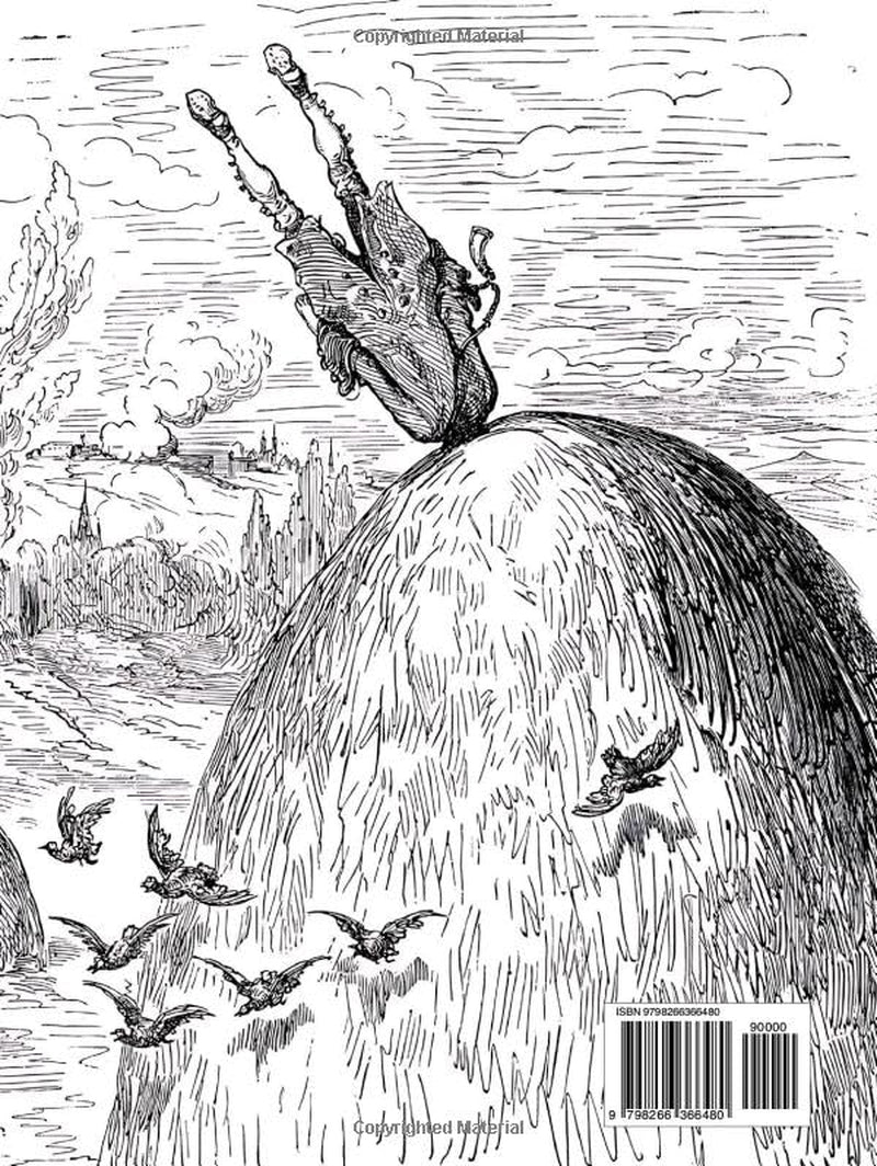 As Ilustrações de Gustave Doré para o Barão de Munchausen: Títulos e Descrições em Português (Portuguese Edition)